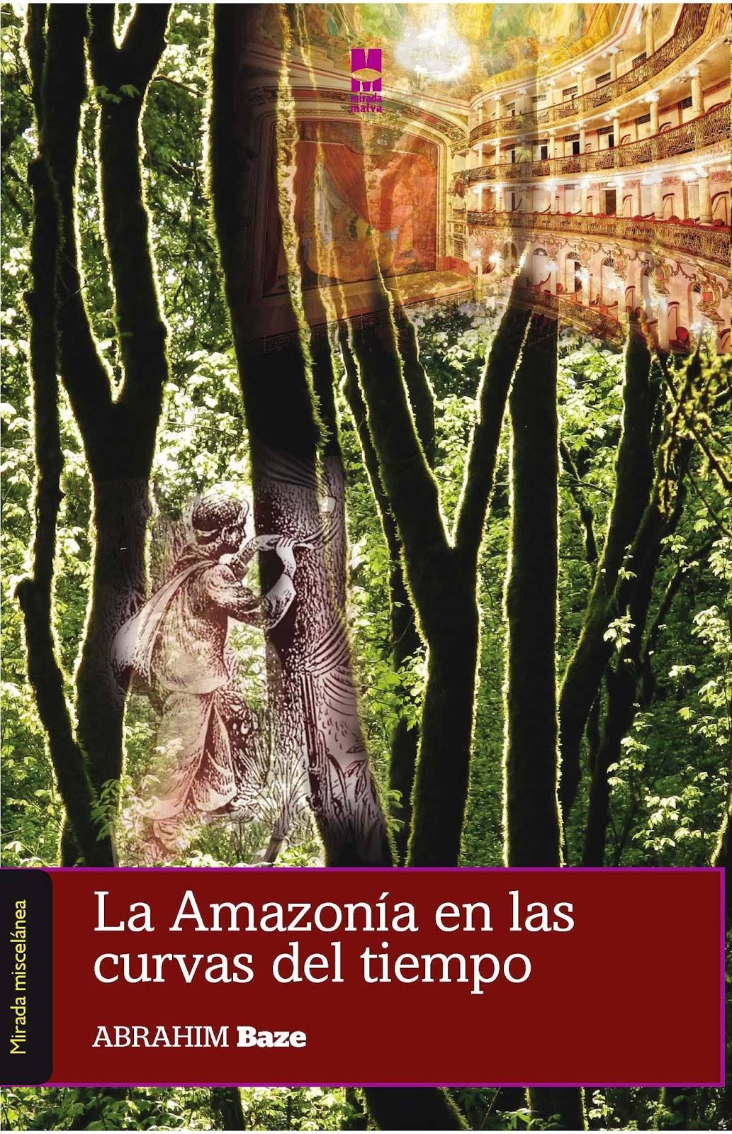 Portada de Amazona en las curvas del tiempo